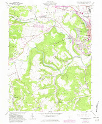 Chillicothe West 1961 topographic map thumbnail