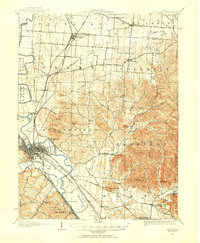 Chillicothe 1906 topographic map thumbnail