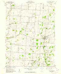 Christiansburg 1961 topographic map thumbnail