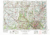 Cincinnati 1953 topographic map thumbnail