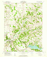Clarksville 1960 topographic map thumbnail