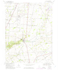 Clifton 1968 topographic map preview