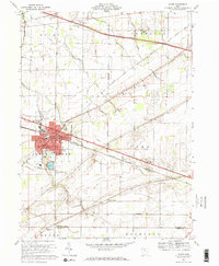 Clyde 1969 topographic map thumbnail