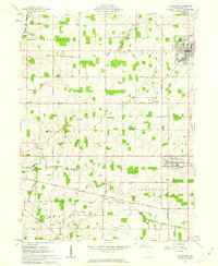 Coldwater 1961 topographic map preview