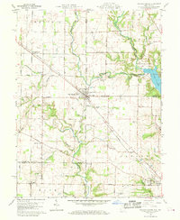 College Corner 1960 topographic map thumbnail