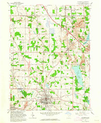 Columbiana 1962 topographic map thumbnail