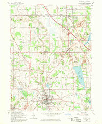 Columbiana 1962 topographic map thumbnail