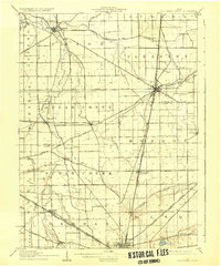 Columbus Grove 1908 topographic map thumbnail