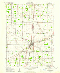 Columbus Grove 1960 topographic map thumbnail