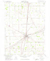 Columbus Grove 1960 topographic map thumbnail