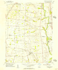 Commercial Point 1955 topographic map thumbnail