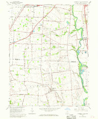 Commercial Point 1966 topographic map thumbnail