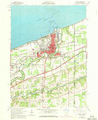 Conneaut 1960 topographic map preview