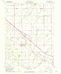 Convoy 1960 topographic map thumbnail