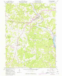 Coolville 1960 topographic map thumbnail