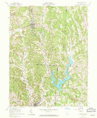 Corning 1961 topographic map thumbnail