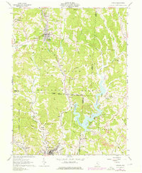 Corning 1961 topographic map thumbnail