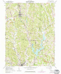 Corning 1961 topographic map thumbnail