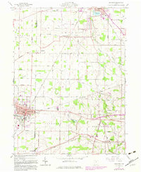 Crestline 1960 topographic map thumbnail