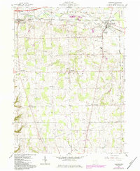 Creston 1961 topographic map thumbnail