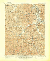 Cumberland 1911 topographic map preview