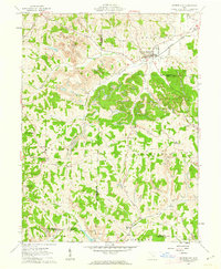 Cumberland 1961 topographic map thumbnail