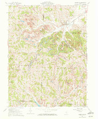 Cumberland 1961 topographic map preview