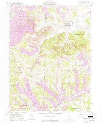 Cumberland 1961 topographic map thumbnail