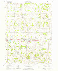 Dalton 1961 topographic map thumbnail