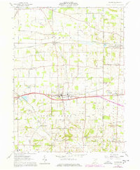 Dalton 1961 topographic map preview
