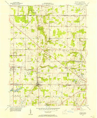 Damascus 1952 topographic map thumbnail