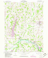 Danville 1961 topographic map thumbnail