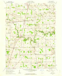 Dawn 1961 topographic map thumbnail