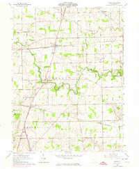 Dawn 1961 topographic map preview