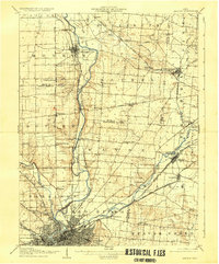 Dayton 1906 topographic map thumbnail