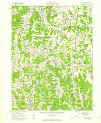 Deavertown 1961 topographic map thumbnail