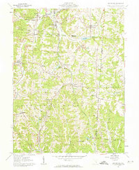Deavertown 1961 topographic map thumbnail