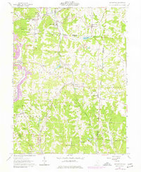 Deavertown 1961 topographic map thumbnail