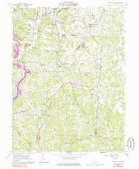Deavertown 1961 topographic map thumbnail
