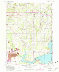 Deerfield 1960 topographic map thumbnail