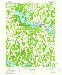 Deersville 1961 topographic map thumbnail