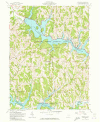 Deersville 1961 topographic map thumbnail