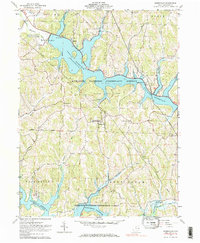 Deersville 1961 topographic map thumbnail
