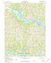 Deersville 1961 topographic map thumbnail