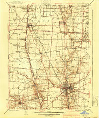 Delaware 1925 topographic map thumbnail