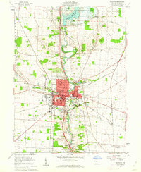 Delaware 1960 topographic map thumbnail