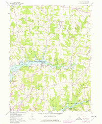Dellroy 1959 topographic map preview