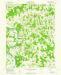 Adamsville 1962 topographic map thumbnail