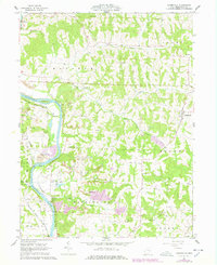 Adamsville 1962 topographic map thumbnail