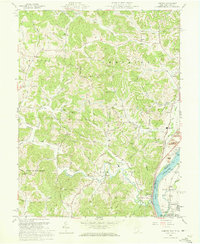 Addison 1960 topographic map thumbnail